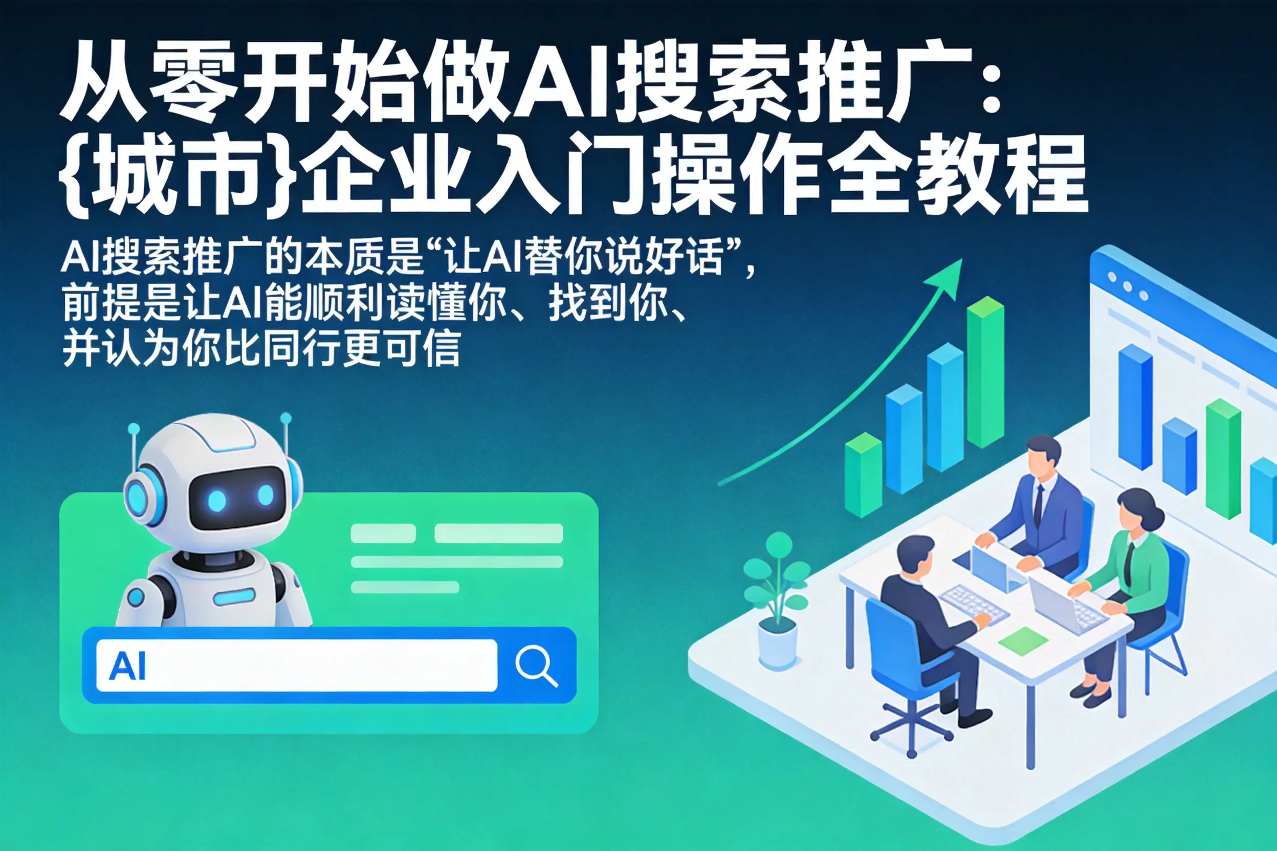 从零开始做AI搜索推广：毕节企业入门操作全教程