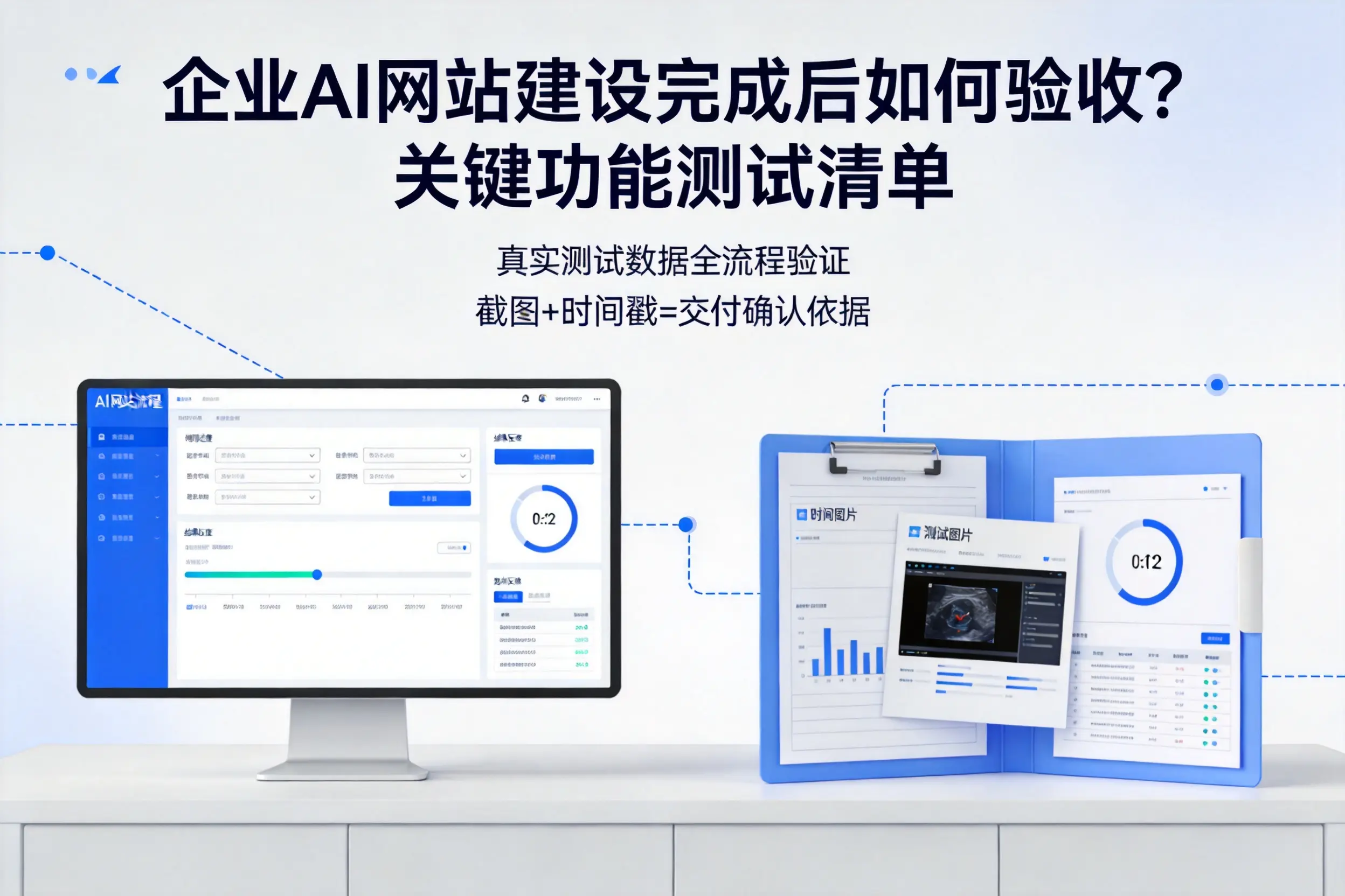 毕节企业AI网站建设完成后如何验收？关键功能测试清单