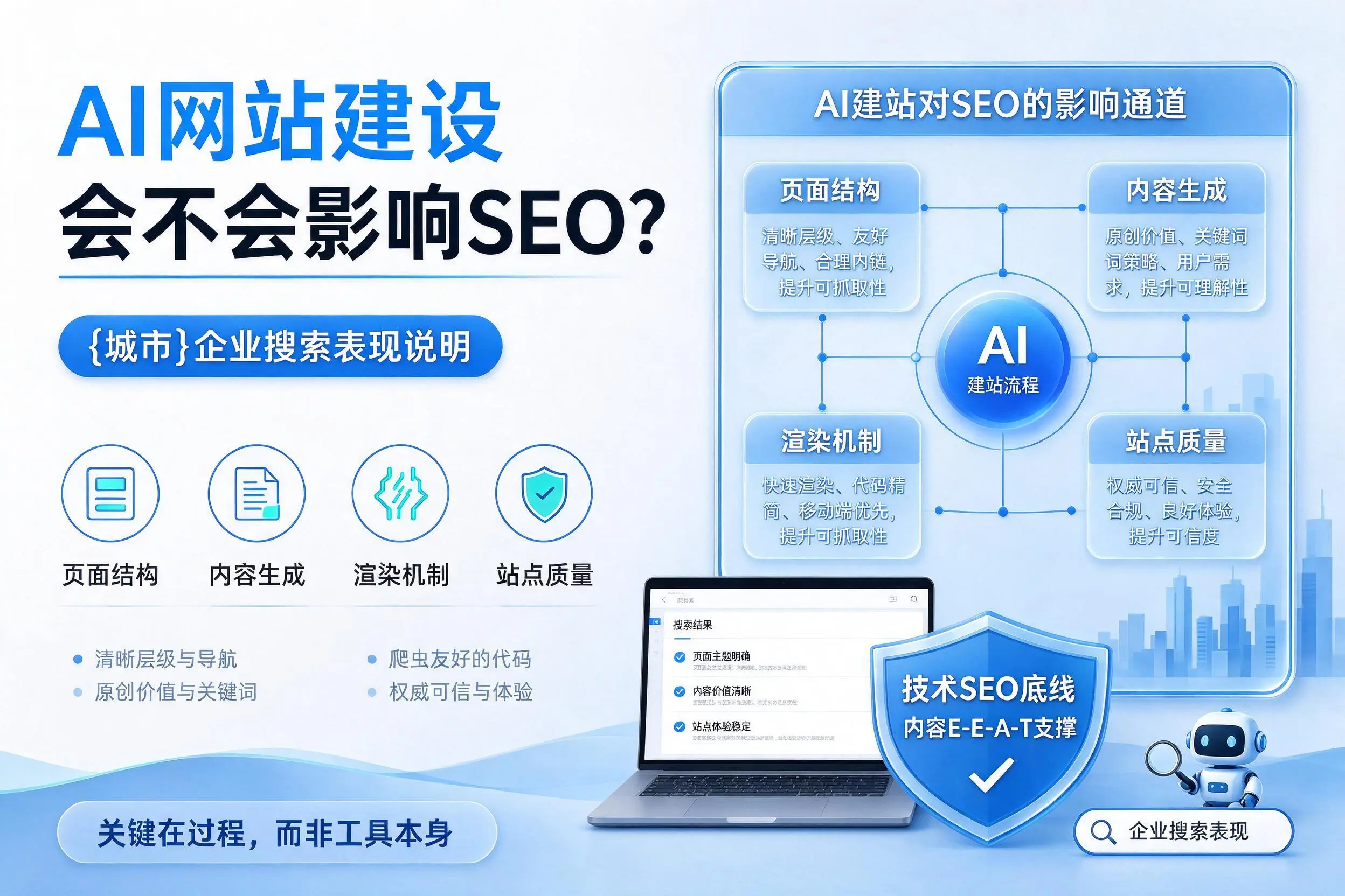 AI网站建设会不会影响SEO？毕节企业搜索表现说明