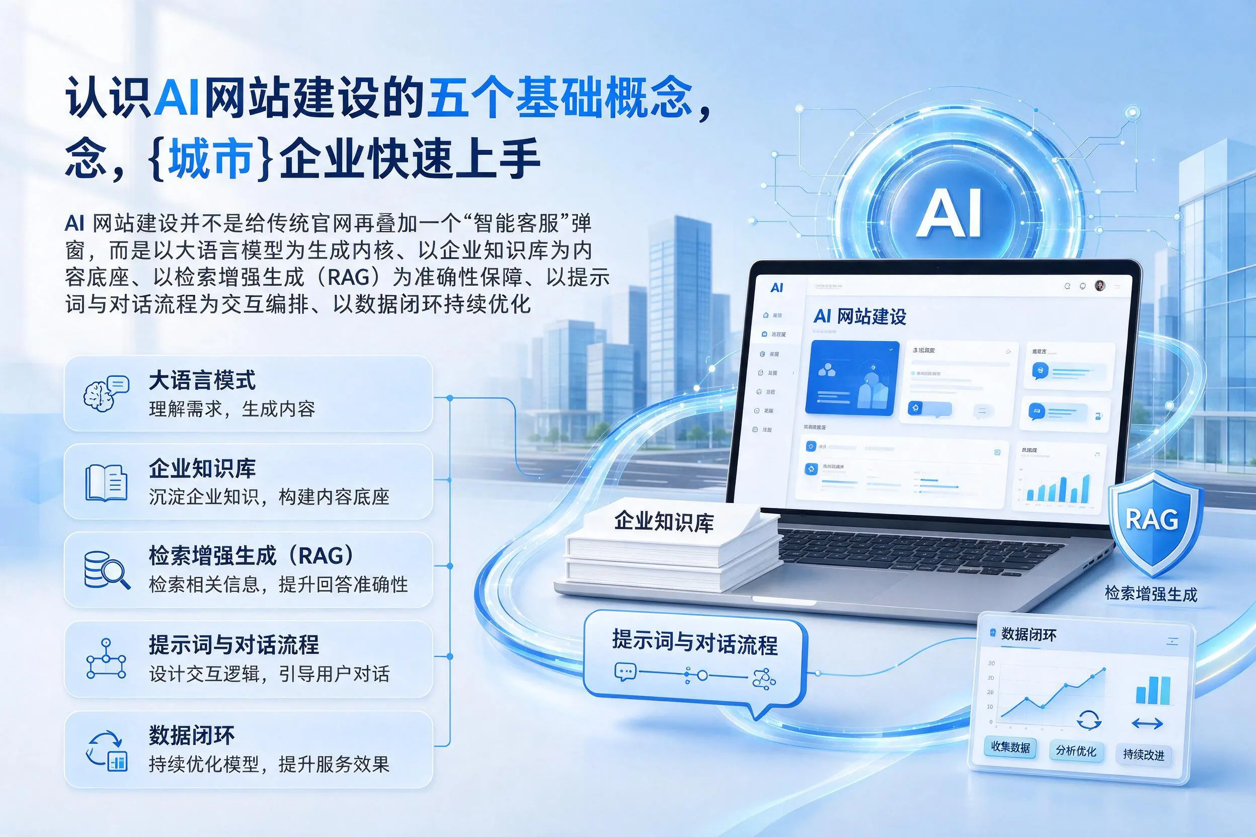 认识AI网站建设的五个基础概念，毕节企业快速上手