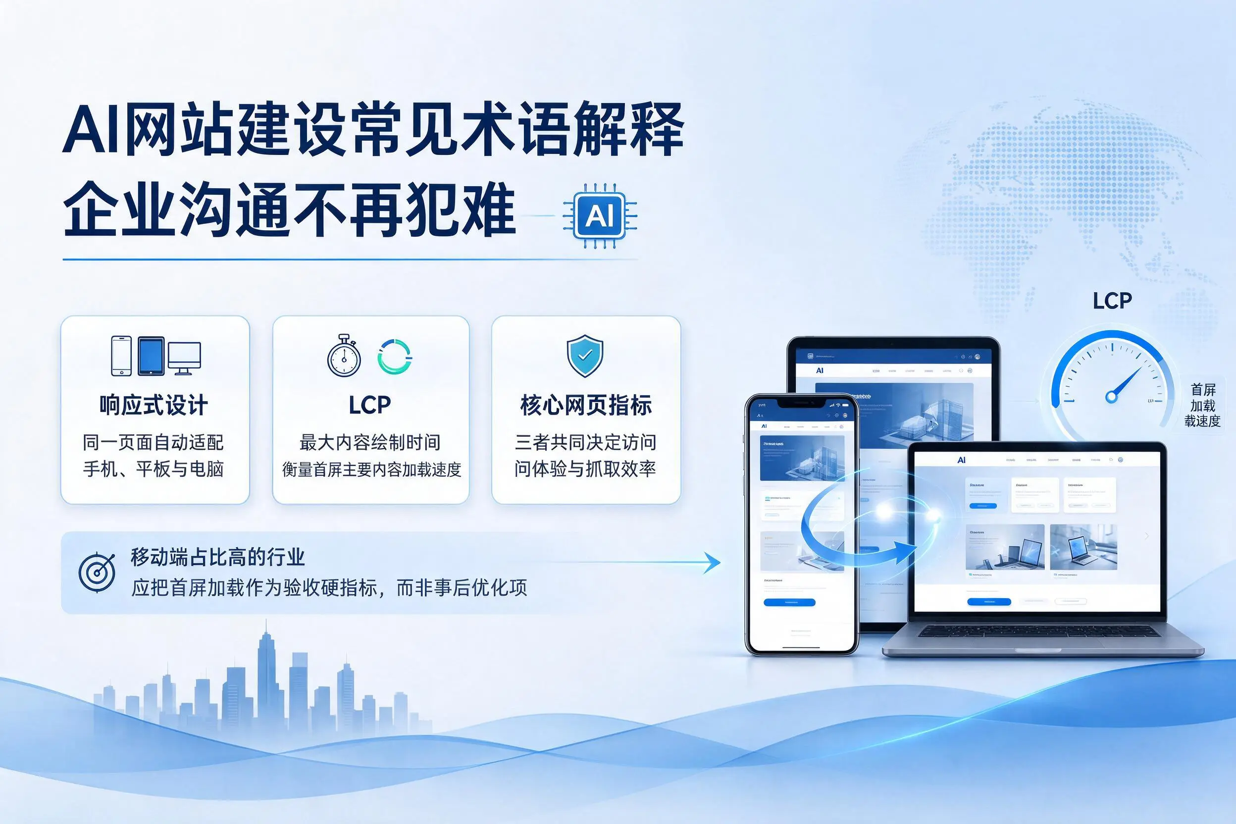 AI网站建设常见术语解释,毕节企业沟通不再犯难